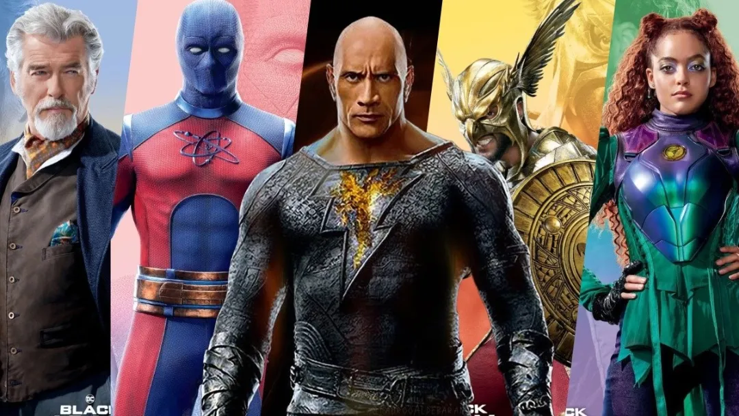 Black Adam' sorprende con 4 imágenes promocionales