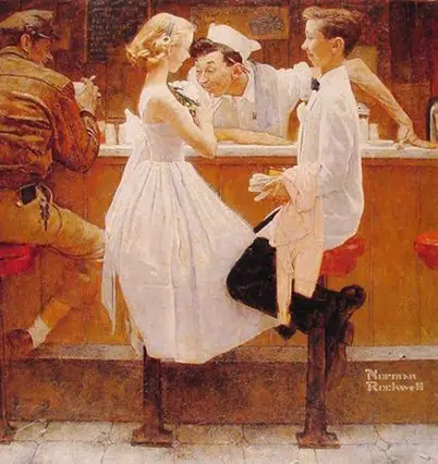 The Photos Behind Classic Norman Rockwell Paintings | Norman rockwell  paintings, Norman rockwell art, Norman rockwell prints