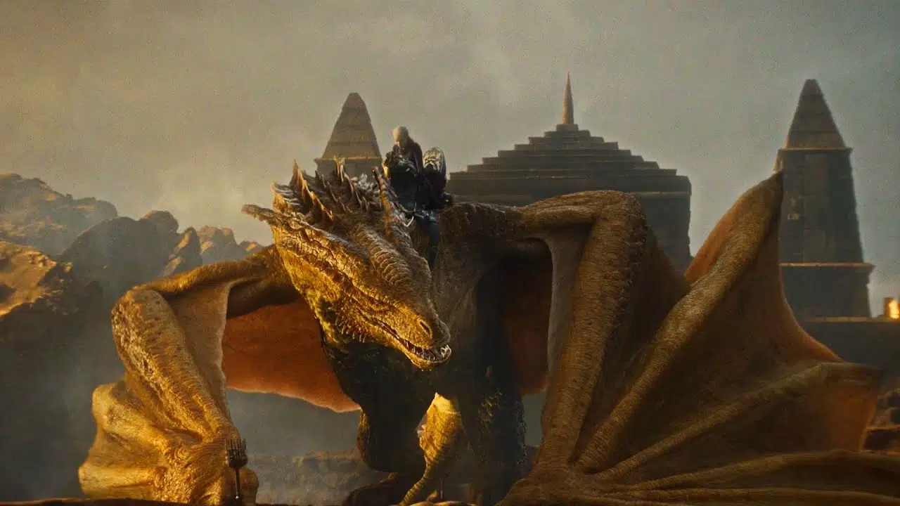 House of the Dragon - Syrax Dragon Flight - YouTube