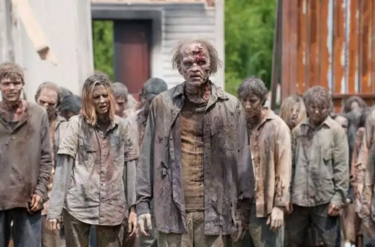 classic routines of zombie films