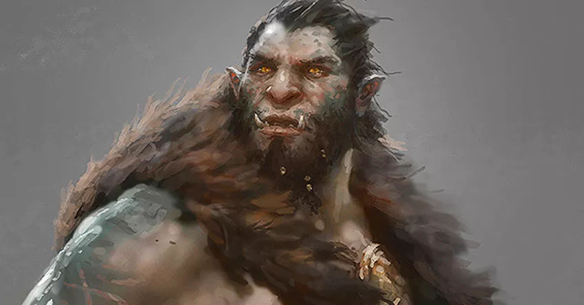 Half-Orc Barbarian & Halfling Fighter - MtG Forgotten Realms
