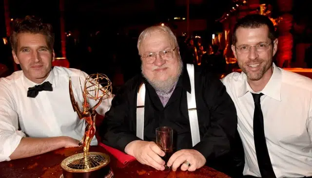 Desmintiendo rumores: No, George R.R. Martin no está enemistado con David  Benioff y D.B. Weiss | Los Siete Reinos