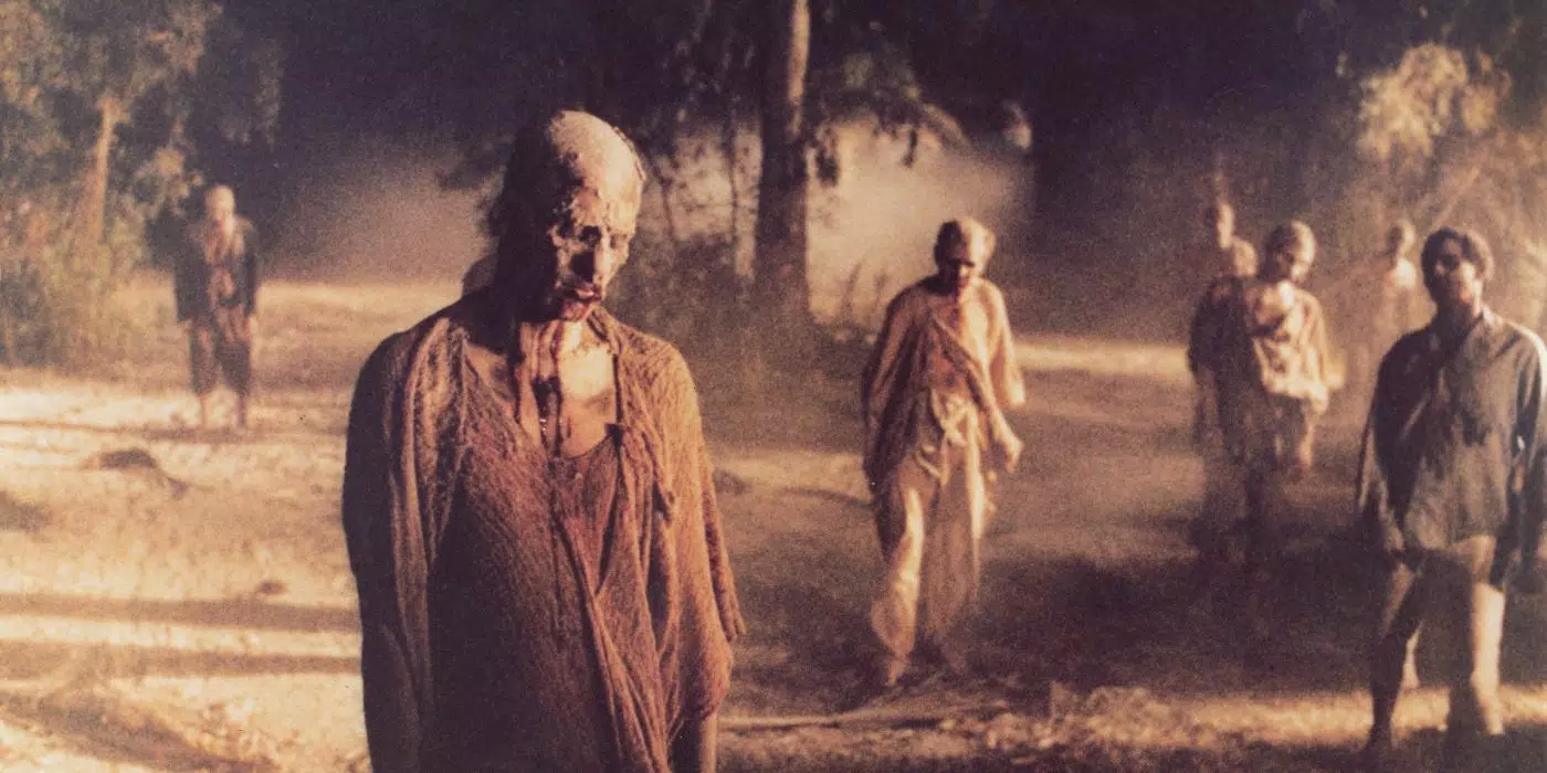 classic routines of zombie films