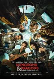 Cartel oficial de Calabozos y dragones: honor entre ladrones