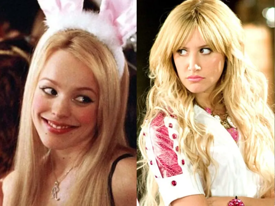 Regina George y Sharpay Evans: dos ejemplos de villanas hermosas