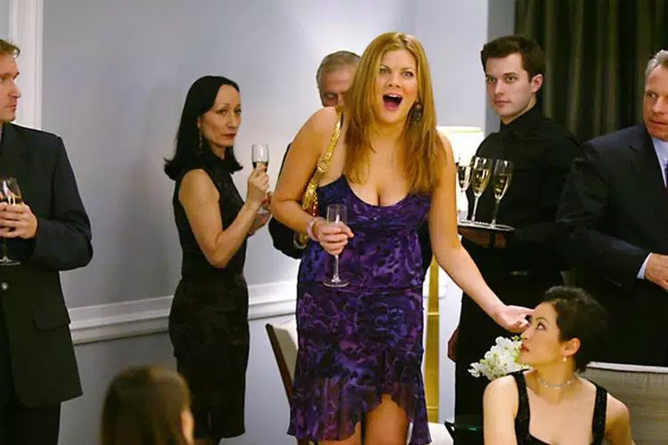 Cena de Splat!, episódio de Sex and the City escrito por Jenny Bicks (Warner/Reprodução)