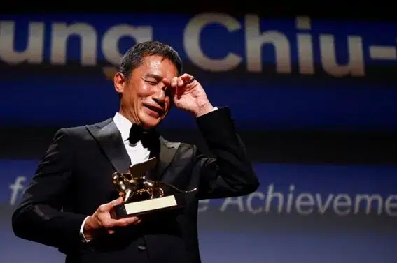 Tony Leung se emocionó