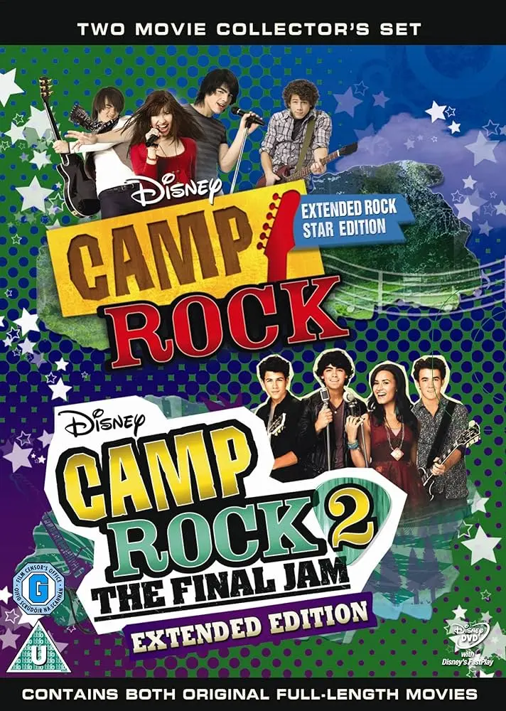 Camp Rock 1 & 2 [Reino Unido] [DVD]: Amazon.es: Camp Rock 1 & 2: Películas  y TV