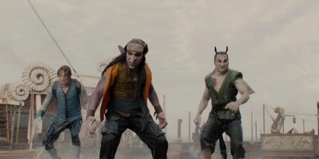 Live action One Piece's fish-men
