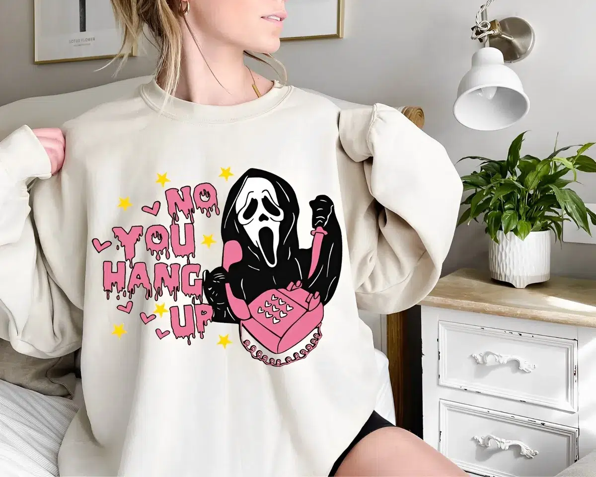 Sudadera No You Hang Up, Sudadera Ghostface, Sudadera Película Scream,  Horror | eBay