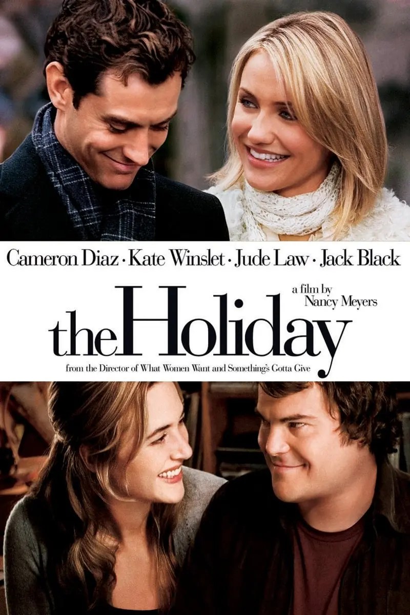 A movie poster with a person and person smiling

Description automatically generated