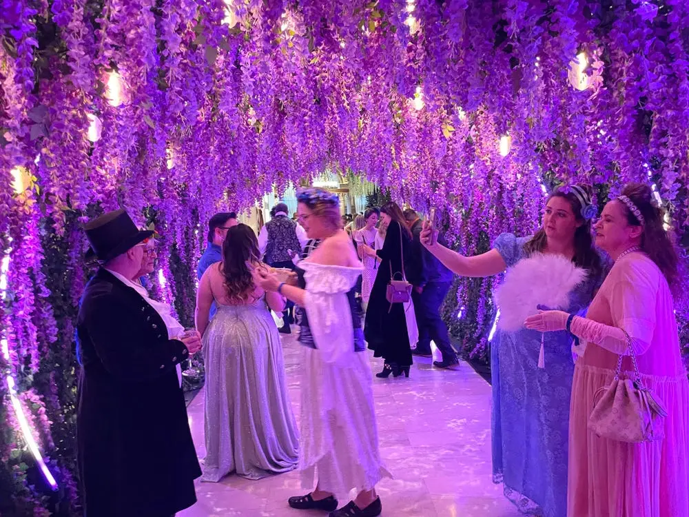 Bridgerton Immersive Event: Curtsies, Dancing at Netflix Queen's Ball