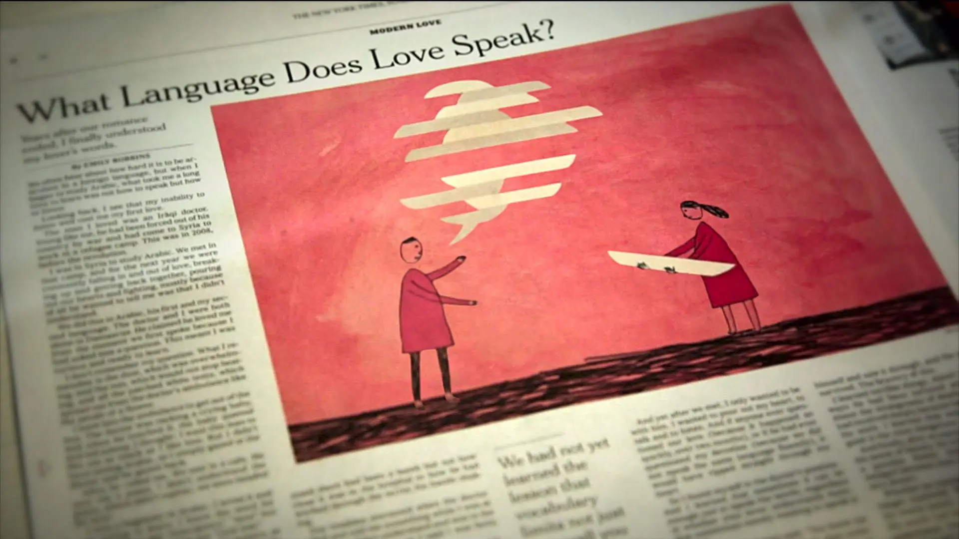 Writing for NYT’s ‘Modern Love’ column is ‘a lot like falling in love,’  editor says