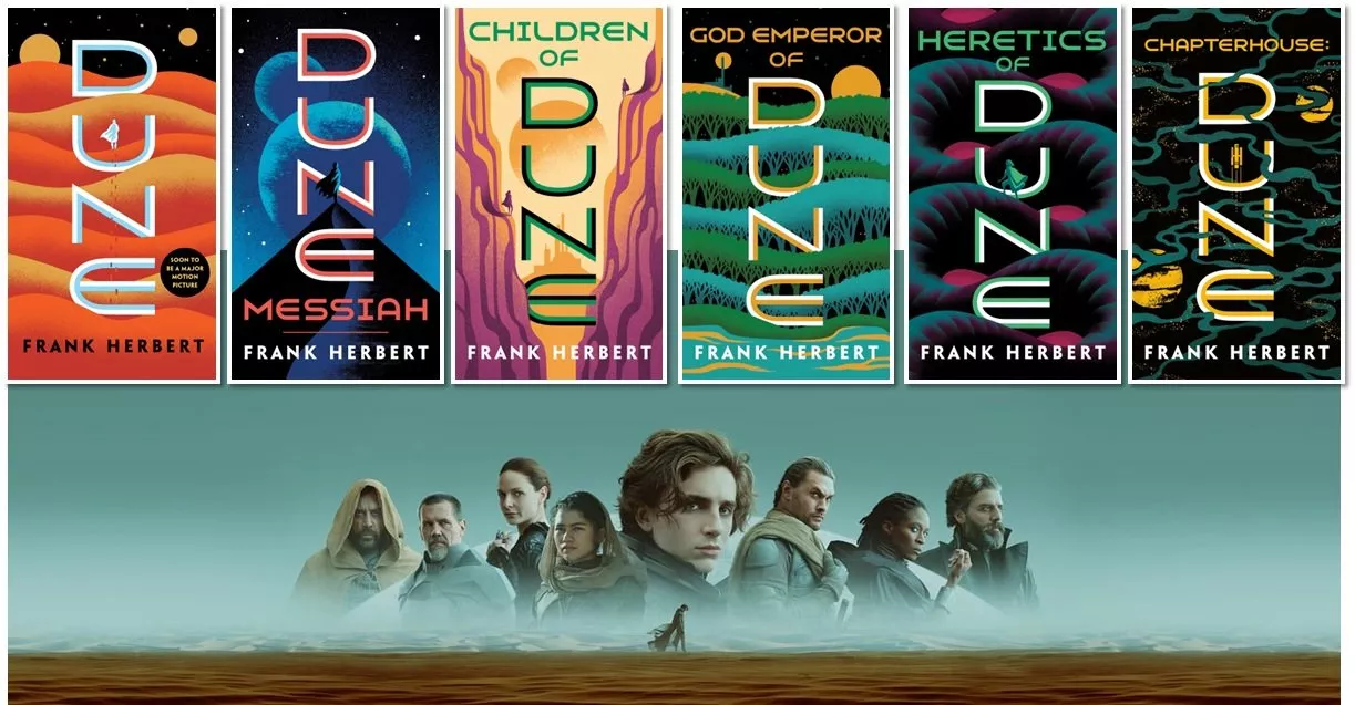 Frank Herbert's Dune: Complete Dune Books in Publication Order — Monster  Complex ™