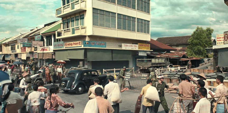 (Still of a Vietnamese street)