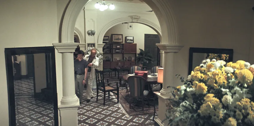 (Still of a Vietnamese general's house)