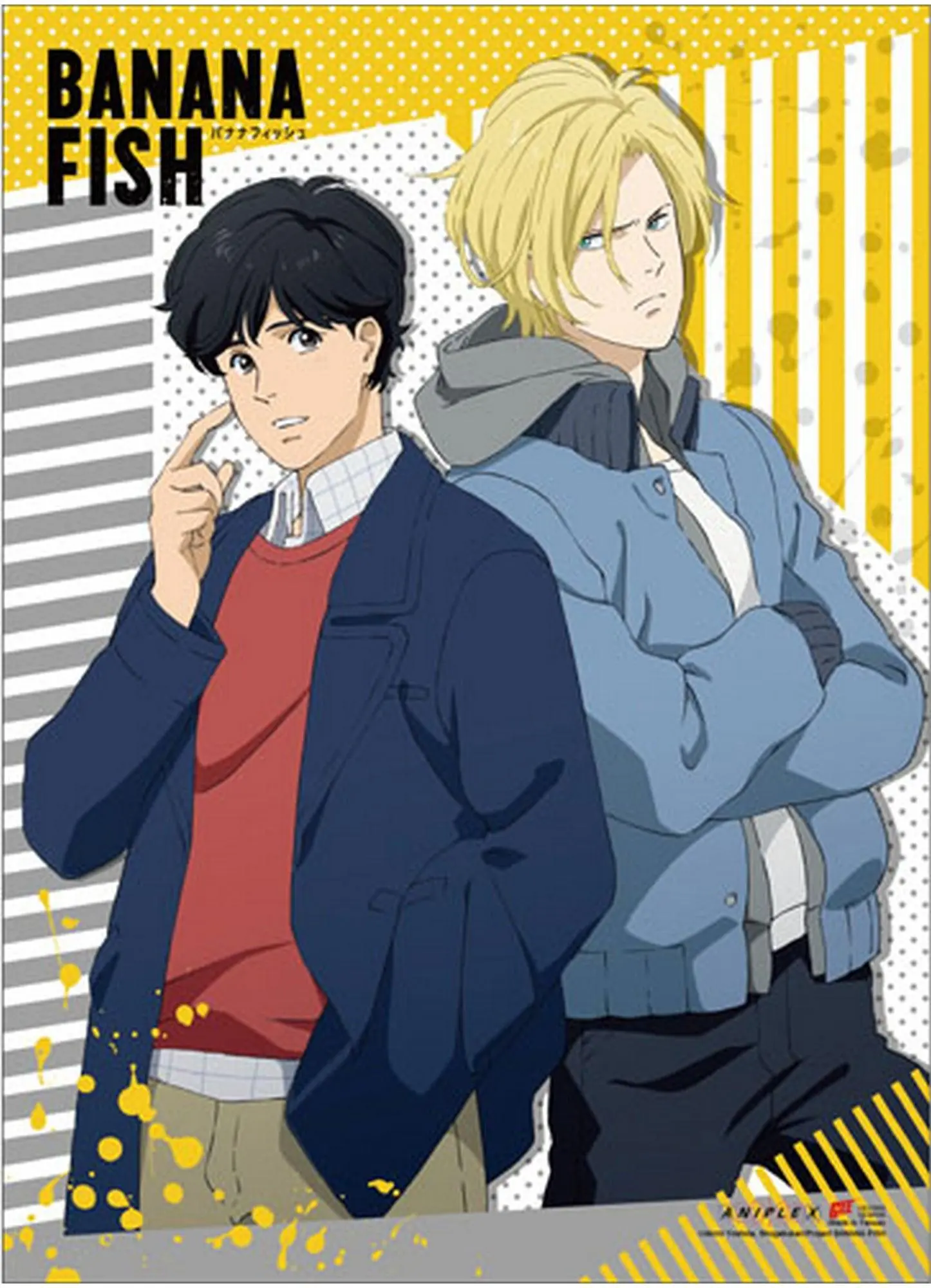 Banana Fish - Ash Lynx & Eiji Okumura B Wall Scroll – Great Eastern  Entertainment