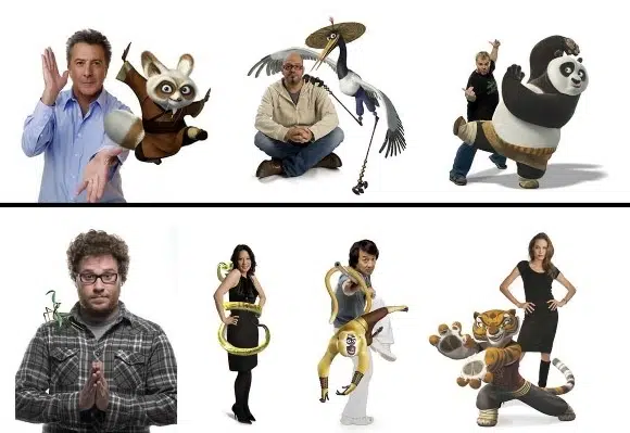 Kung Fu Panda Characters and Voice Actors