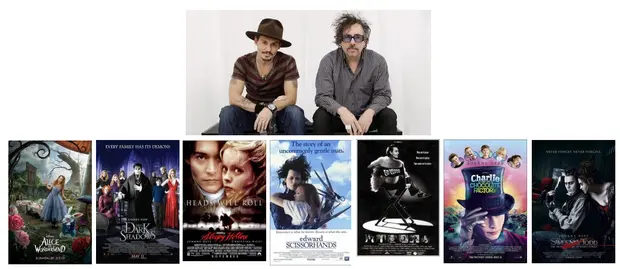 Tim Burton con Johnny Depp: ¿Sus mejores peliculas?