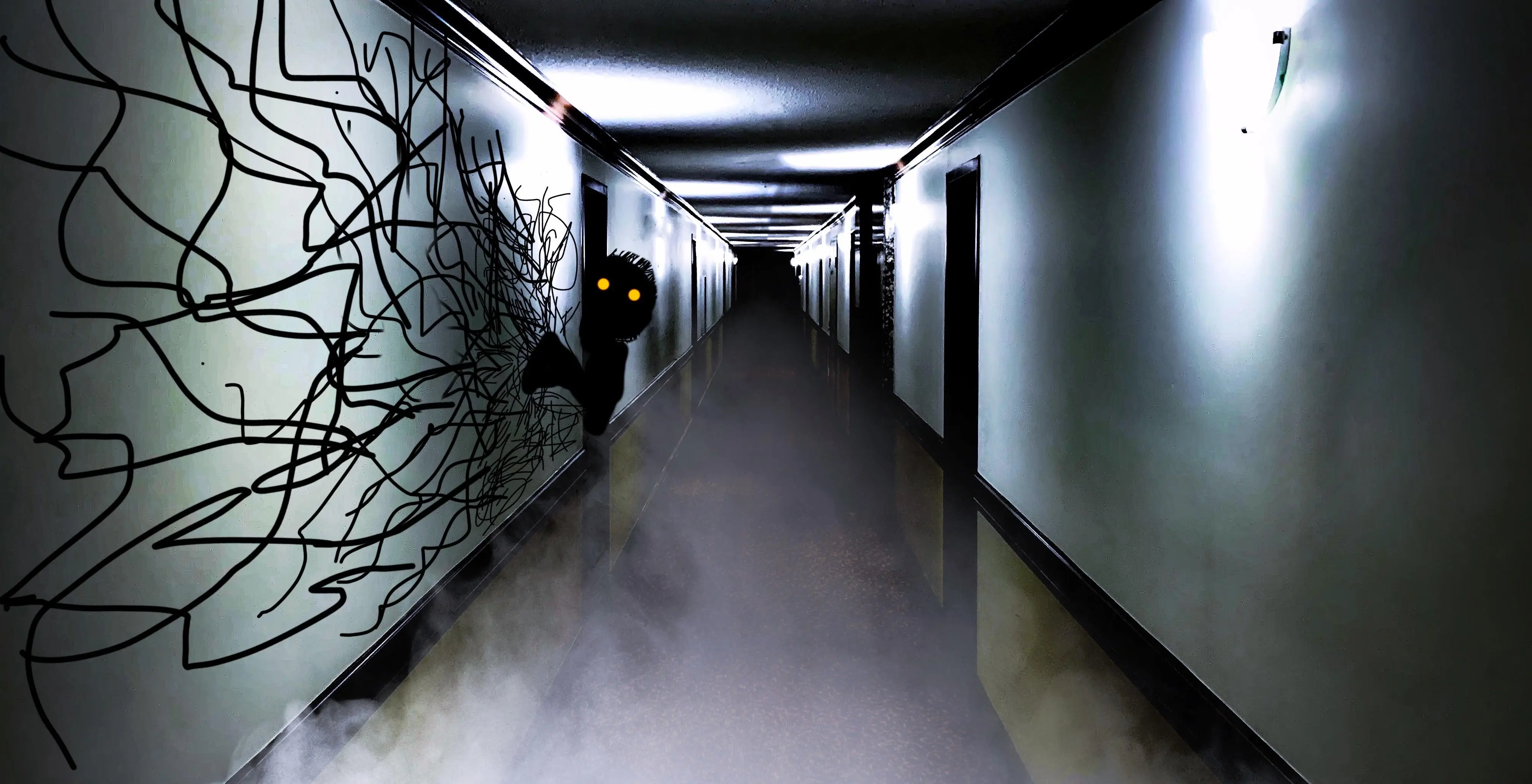 Just made this up today gotta love creepy apartment hallways : r ...