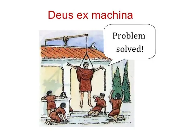 Cómo surge el concepto Deus Ex Machina? - Quora