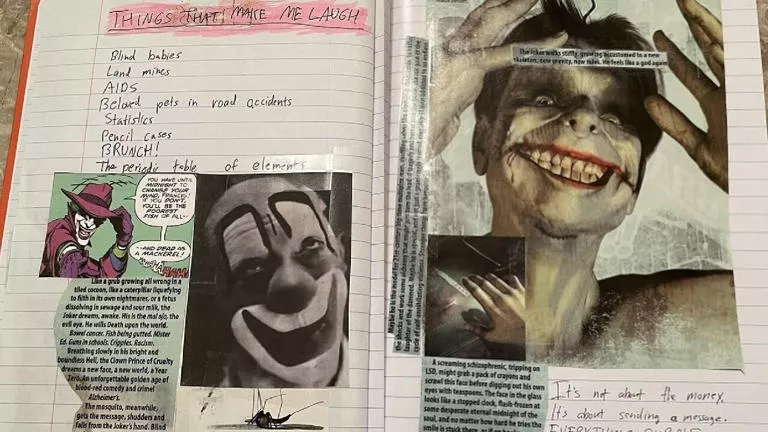 Batman: El caballero de la noche': El macabro diario que usó Heath Ledger  para convertirse Joker