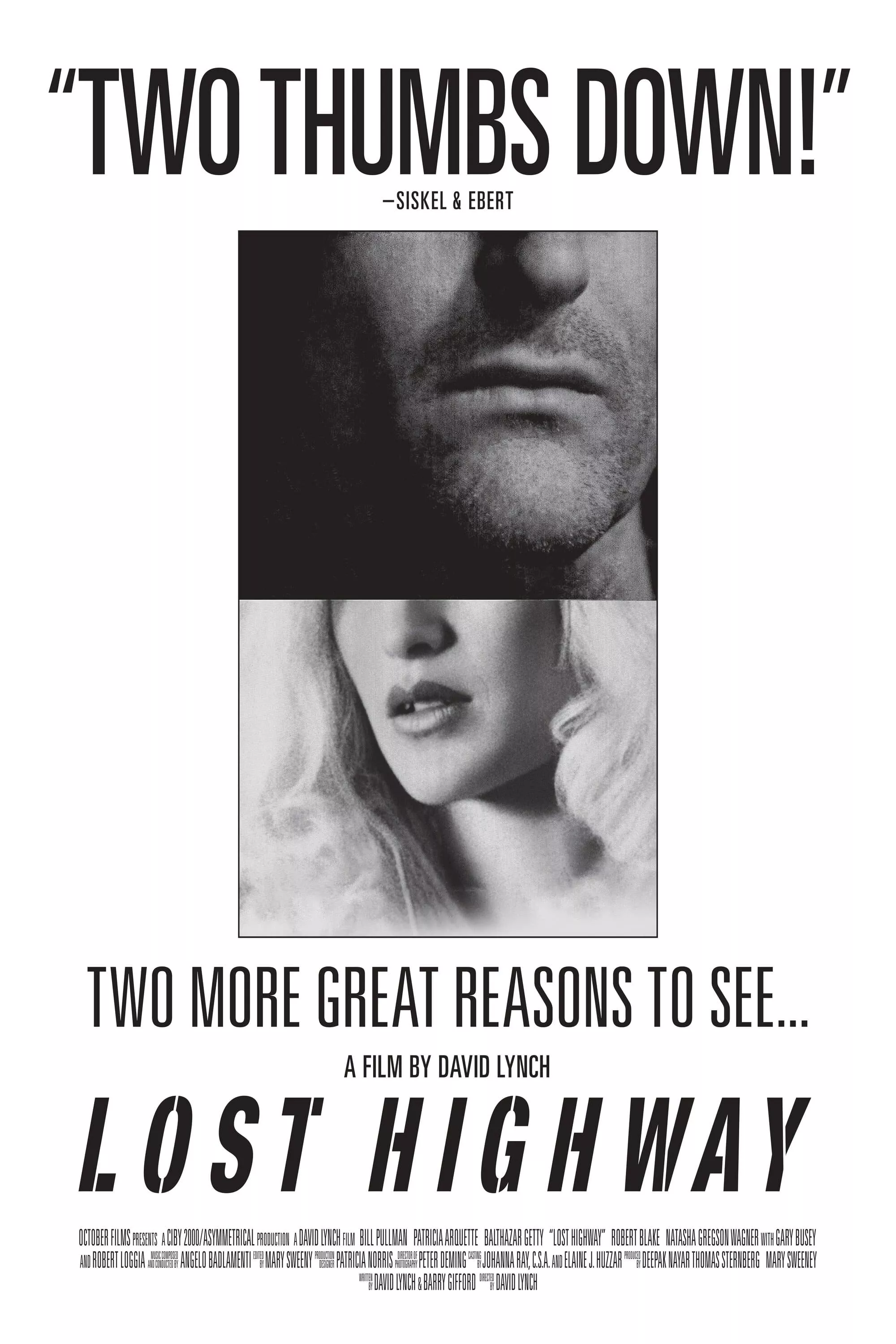 Lost Highway (1997) - Posters — The Movie Database (TMDB)