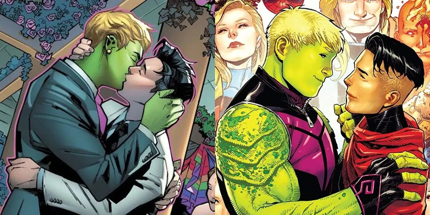 Top 10 Hulkling and Wiccan Comics