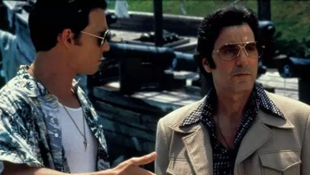 Gafas de sol Cazal 968 de Benjamin Ruggiero / Lefty (Al Pacino) en Donnie  Brasco | Spotern
