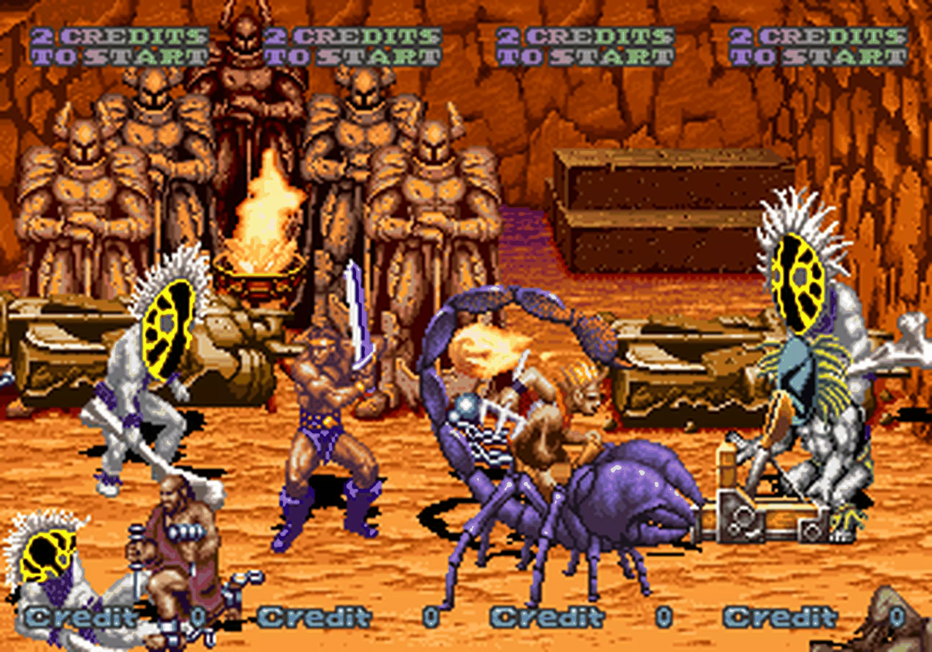 Golden Axe - La saga de combates de espada y brujería de Sega