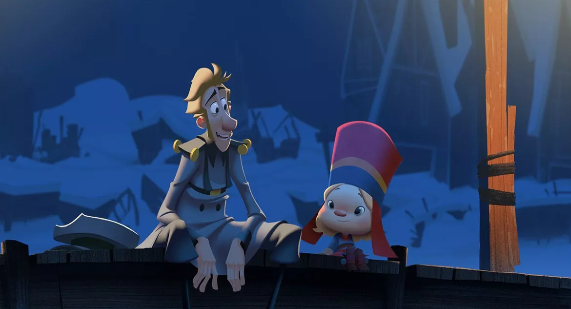 Here's what made the 2D animation in 'Klaus' look '3D' - befores ...