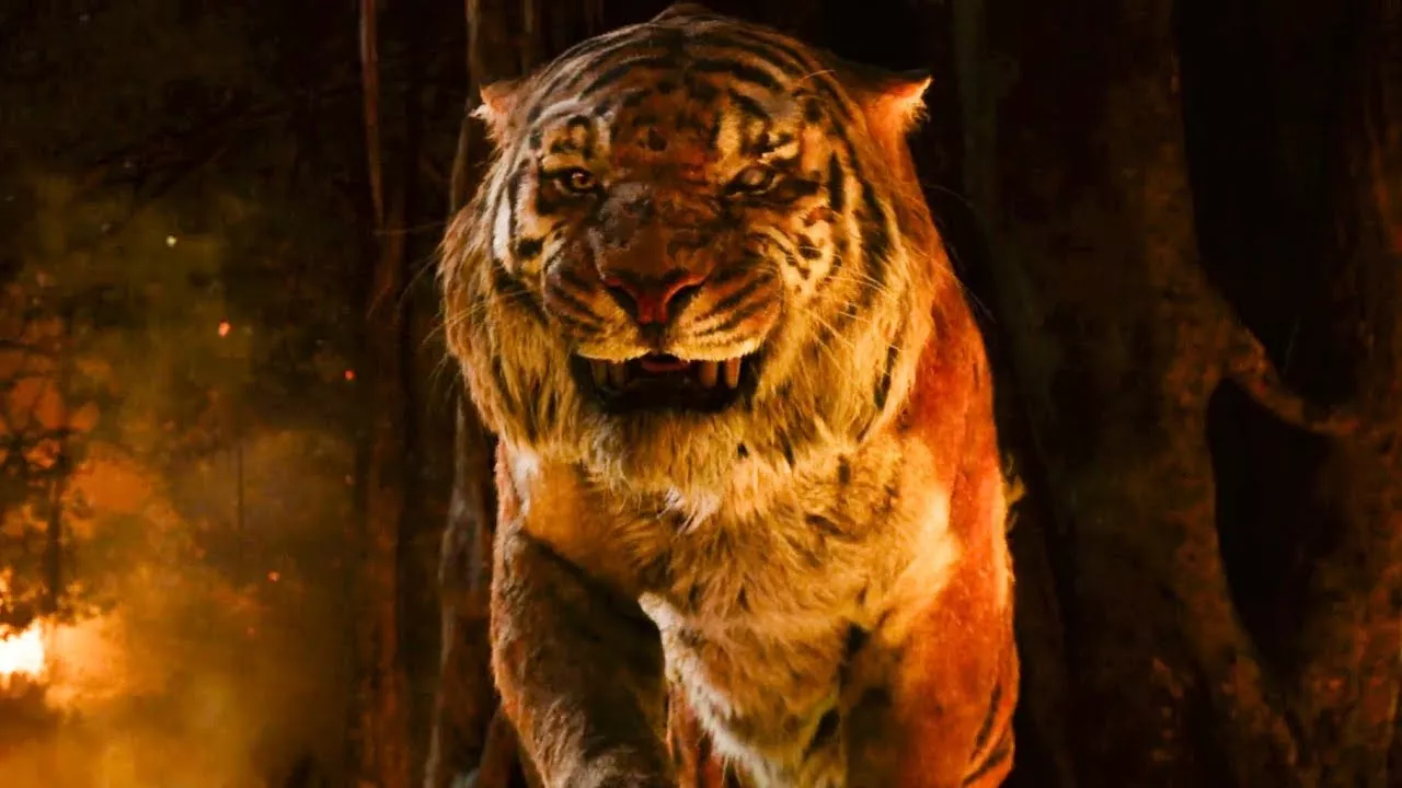 The Jungle Book (2016) - Mowgli vs. Shere Khan Final Fight Scene