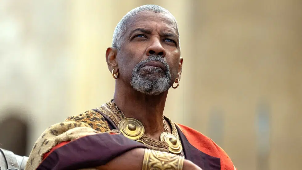Denzel Washington, la nota más positiva de 'Gladiator II':
