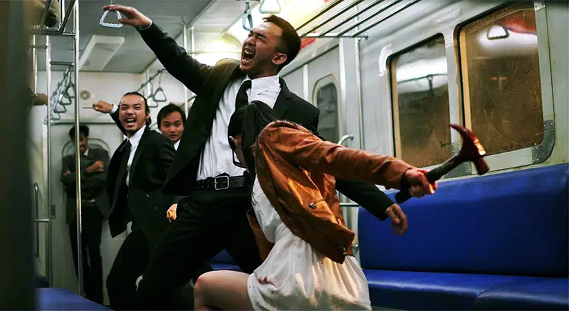 'The Raid 2', train scene.