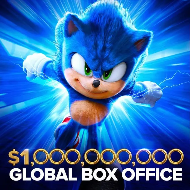 Sonic the Hedgehog Franchise Surpasses $1 Billion at Global Box Office :  r/SonicTheHedgehog