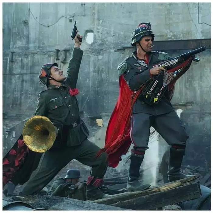 Captain Klenzendorf and Finkel charging against the americans - JoJo ...