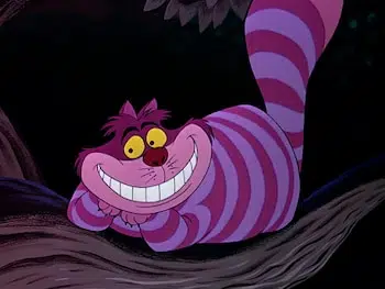 Aunque el gato Cheshire es