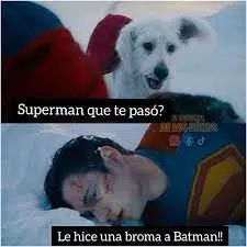 Superman #meme Moraleja del día: No le hagas bromas a #batman