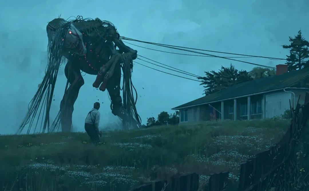 The Electric State release date window: The Russo Brothers adapt Simon  Stålenhag's dystopian novel | Popverse