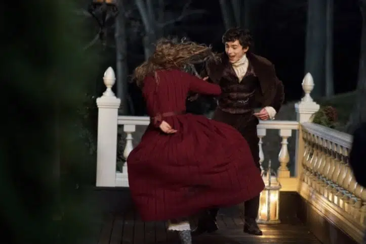 Little Women 2019 Porch Scene