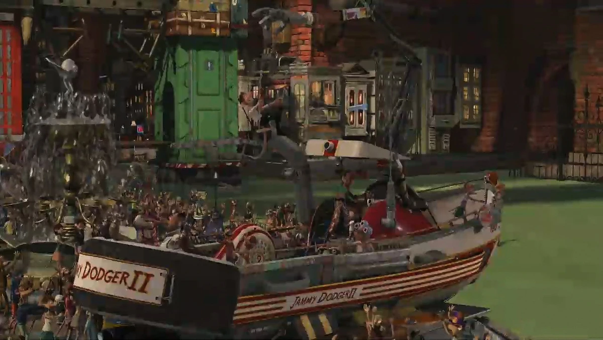 A full boat, about to set sail