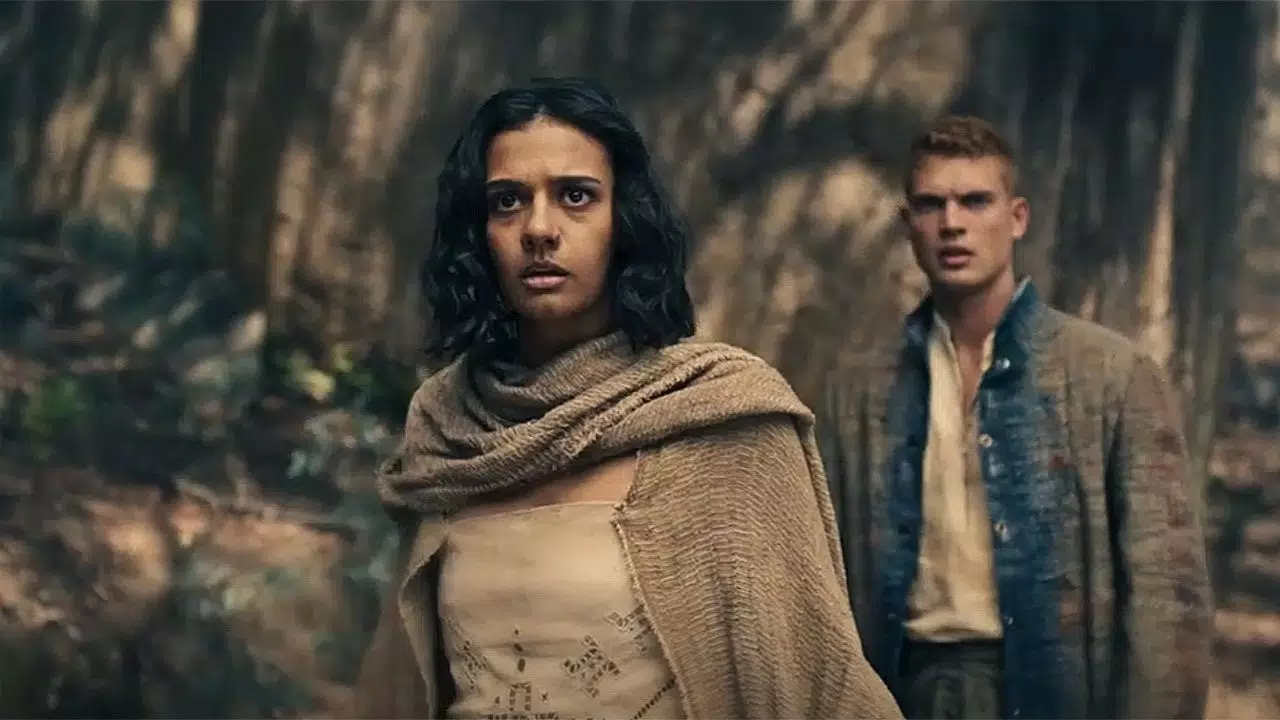 Egwene and Rand in The Wheel of Time