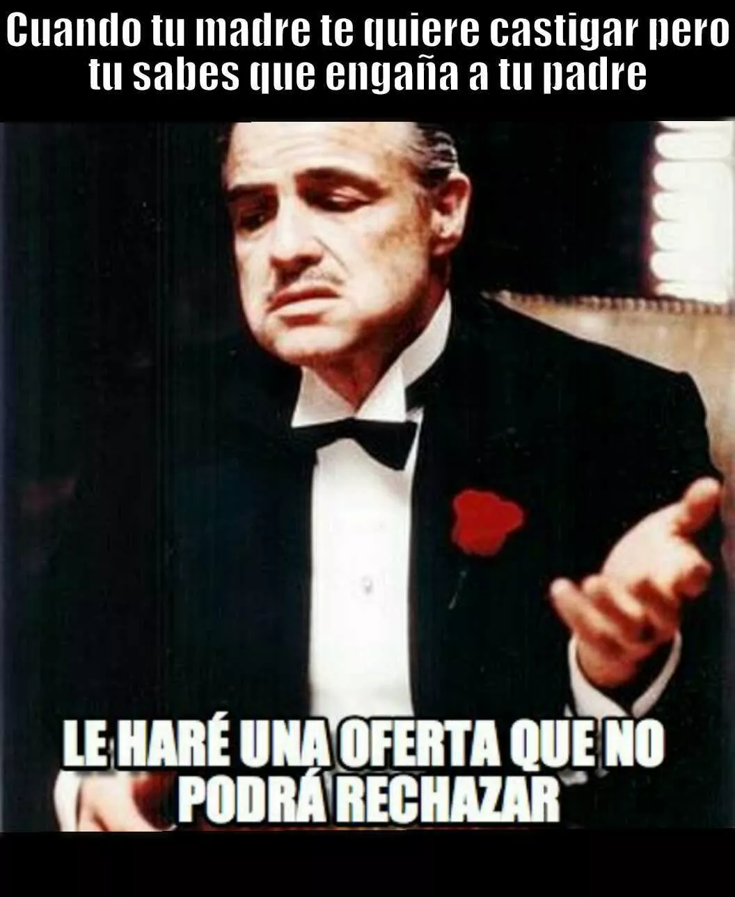 El padrino - Meme by rubator :) Memedroid