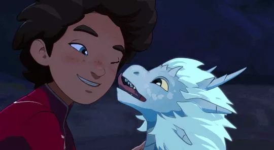 Zym licking Ezran