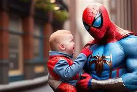 Resultado de imagen de Niño Con Hombre Araña sin copyraid