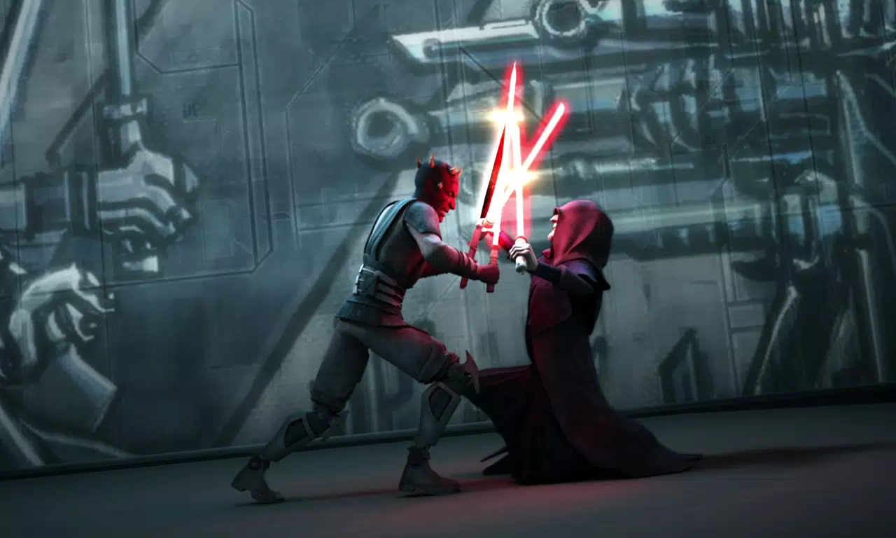 Maul Sidious fight