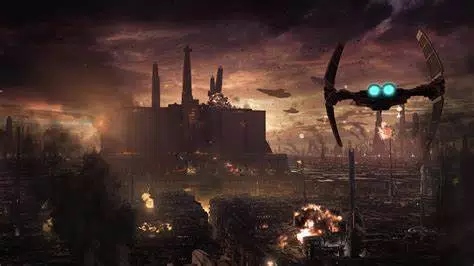Coruscant destroyed