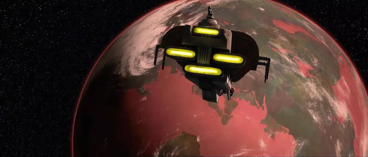 Ship approaching Dathomir