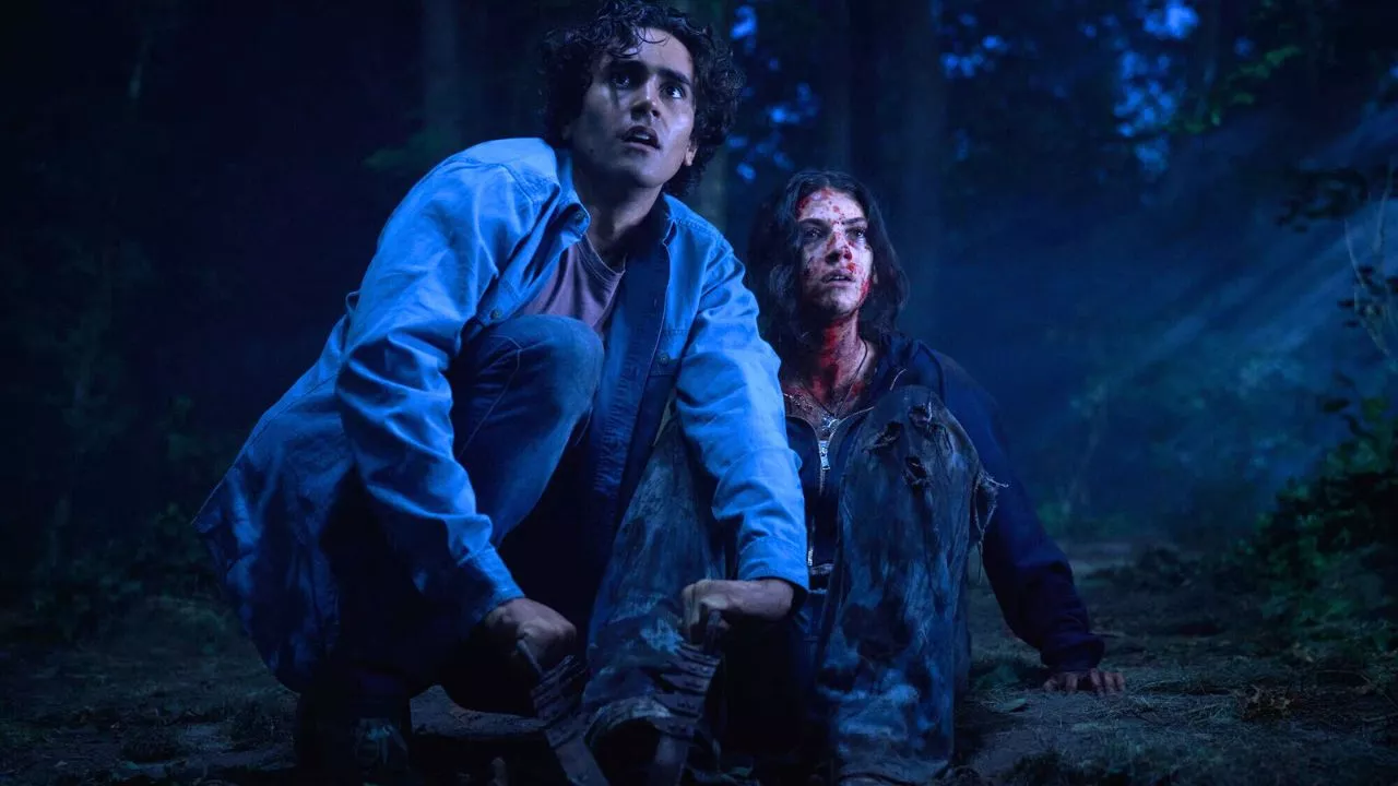 Max and Clover in Until Dawn movie