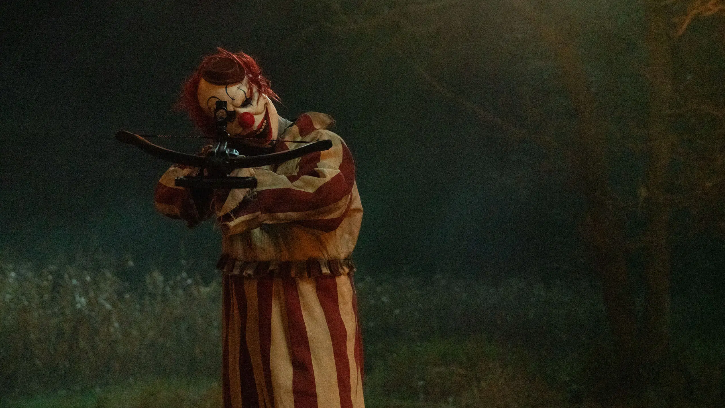 Frendo in Clown in a Cornfield. Source: Elevation Pictures